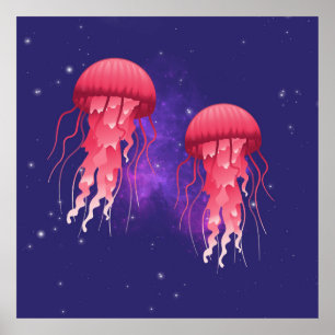 Poster Poisson rose