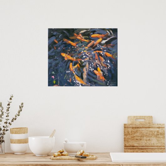 Poster Poisson rouge 2010 (Cuisine)