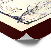 Poster Poisson salé et d'eau douce (Coin)