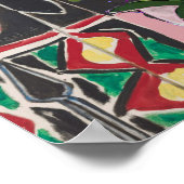 Poster Poisson sous fenêtre, après Matisse (Coin)