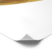 Poster Poisson - Truite arc-en-ciel - Salmo gairdnerii (Coin)