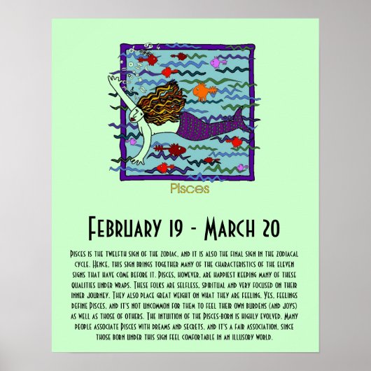 Poster Poissons (Devant)