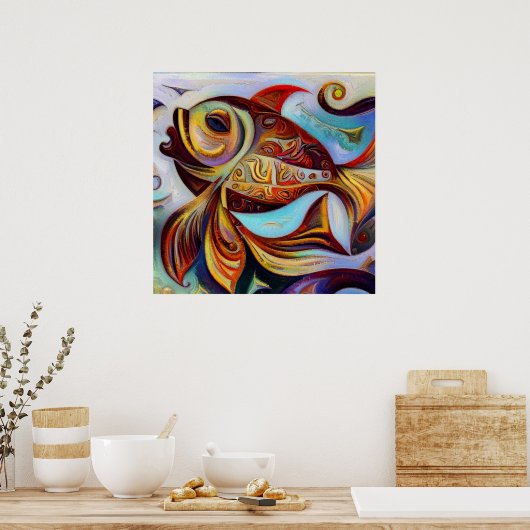 Poster Poissons 11 (Cuisine)