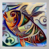 Poster Poissons 3 (Devant)