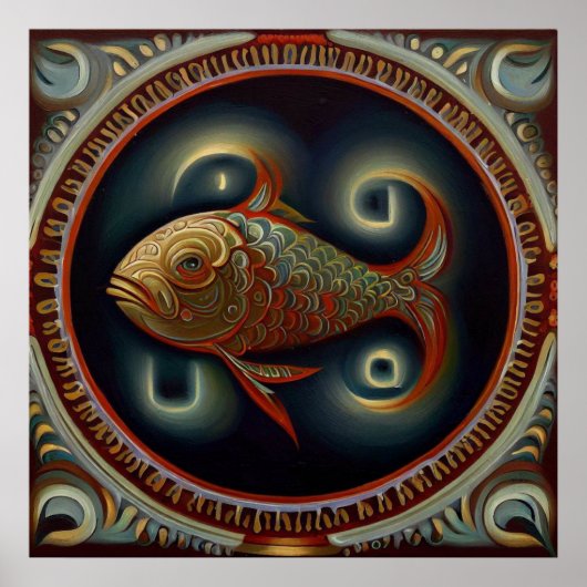 Poster Poissons 4 (Devant)