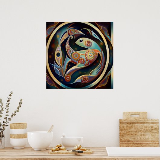 Poster Poissons 9 (Cuisine)