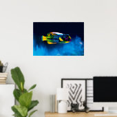 Poster Poissons-anges par Johannes Stötter (Bureau à domicile)