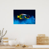 Poster Poissons-anges par Johannes Stötter (Cuisine)