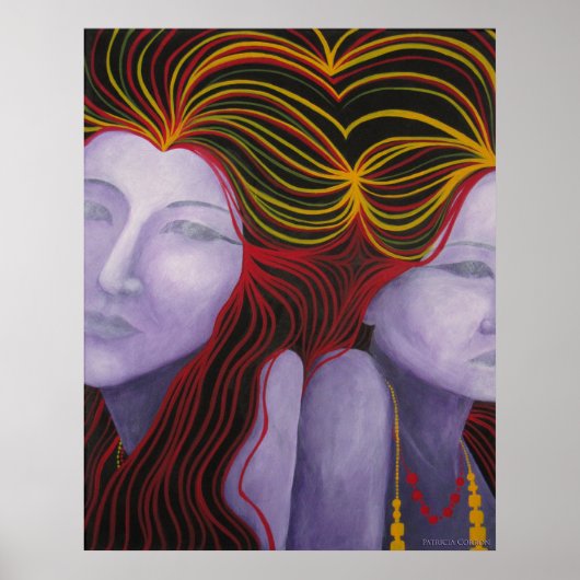 Poster Poissons Distants (Devant)