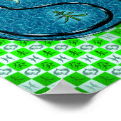 Poster Poissons et Chèvre d'eau (Coin)