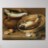 Poster Poissons Et Citrons (Devant)