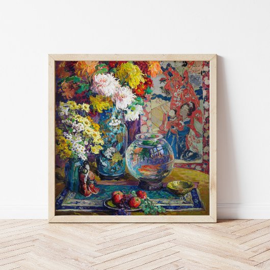 Poster Poissons, fruits et fleurs | Kathryn E. Cherry