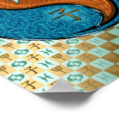 Poster Poissons & Rat de Bois (Coin)