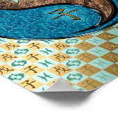 Poster Poissons & Rat Terre (Coin)