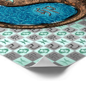 Poster Poissons & Terre Rabbit (Coin)