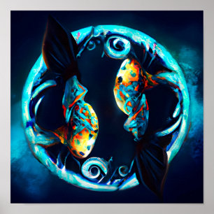 Poster Poissons tribaux