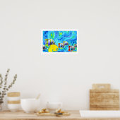 Poster Poissons tropicaux (Cuisine)