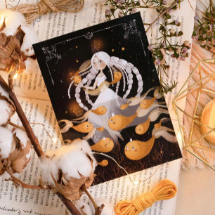 Poster Poissons zodiaques par Alexandra Dikaia