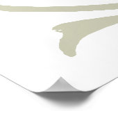 Poster Poitrine de l'ours Marionnette main Vintage (Coin)