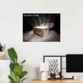 Poster Poitrine de trésor (Bureau à domicile)