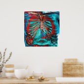 Poster poitrine humaine (Cuisine)