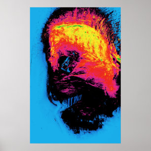 Poster poivre et plastique réduits au silence