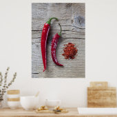 Poster Poivre rouge chili (Cuisine)
