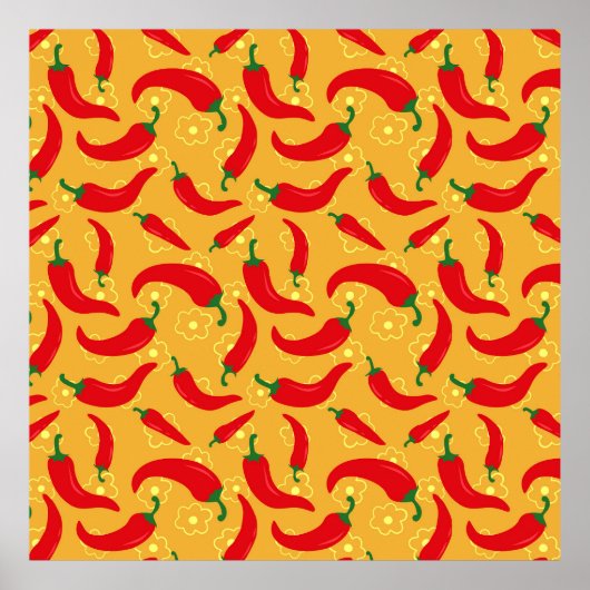 Poster Poivrons chauds (Devant)