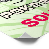 Poster Poke bowl Hawaii crudités de salade de poisson cho (Coin)