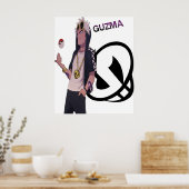 Poster Pokémon Sun Moon Guzma (Cuisine)