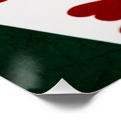 Poster Poker Hands - Full House - Ace et Dix (Coin)