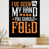 Poster Poker J'Ai Vu Ma Main (Cuisine)