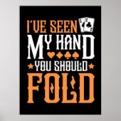 Poster Poker J'Ai Vu Ma Main (Devant)