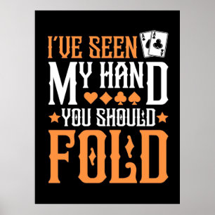 Poster Poker J'Ai Vu Ma Main