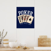 Poster Poker Je suis tout dedans (Cuisine)