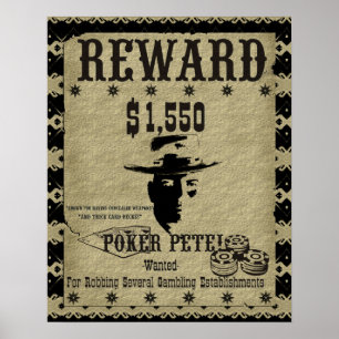 Poster Poker Pete Reward
