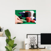 Poster Poker Player (Bureau à domicile)