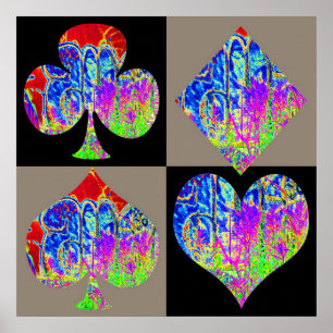 Poster Poker: Poker Set Graffiti Lovers