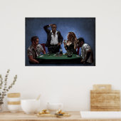 Poster Poker pour bonbons pour yeux (Cuisine)