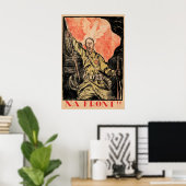 Poster Poland Propaganda Polish-Soviet war 1920s To the (Bureau à domicile)