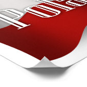 Poster Poland Waving Flag (Coin)