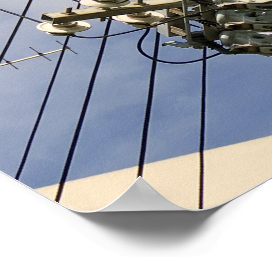 POSTER POLE D'UTILITAIRE D'ALIMENTATION JAPONAIS (Coin)