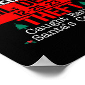 Poster Pôle Nord Caution Correctionnelle Refusée Vol Atte (Coin)