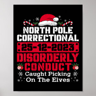 Poster Pôle Nord Conduite Correctionnelle Désordonnée Pri