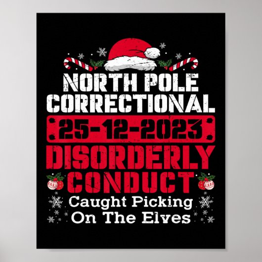Poster Pôle Nord Conduite Correctionnelle Désordonnée Pri (Devant)