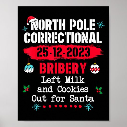 Poster Pôle Nord Corruption correctionnelle Lait Laissé C (Devant)