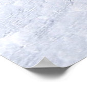 Poster Pôle Sud, Antarctique (Coin)