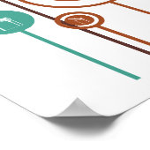 Poster Pole Vaulting Daisies (Coin)