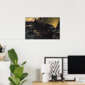 Poster Polenov - Barka (Bureau à domicile)