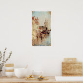 Poster Polenov - Chaînes de Venise (Cuisine)